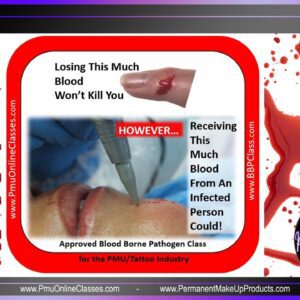 A picture of someone 's blood is being cut.